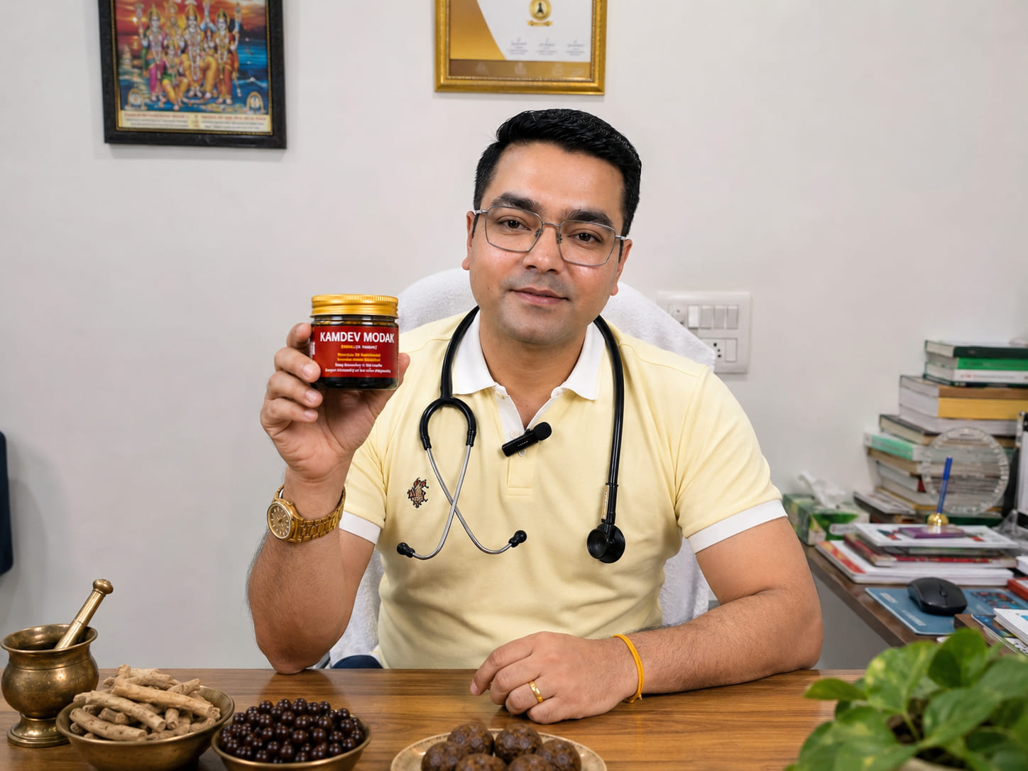Dr. Madhu Sudan, Ayurvedic doctor
